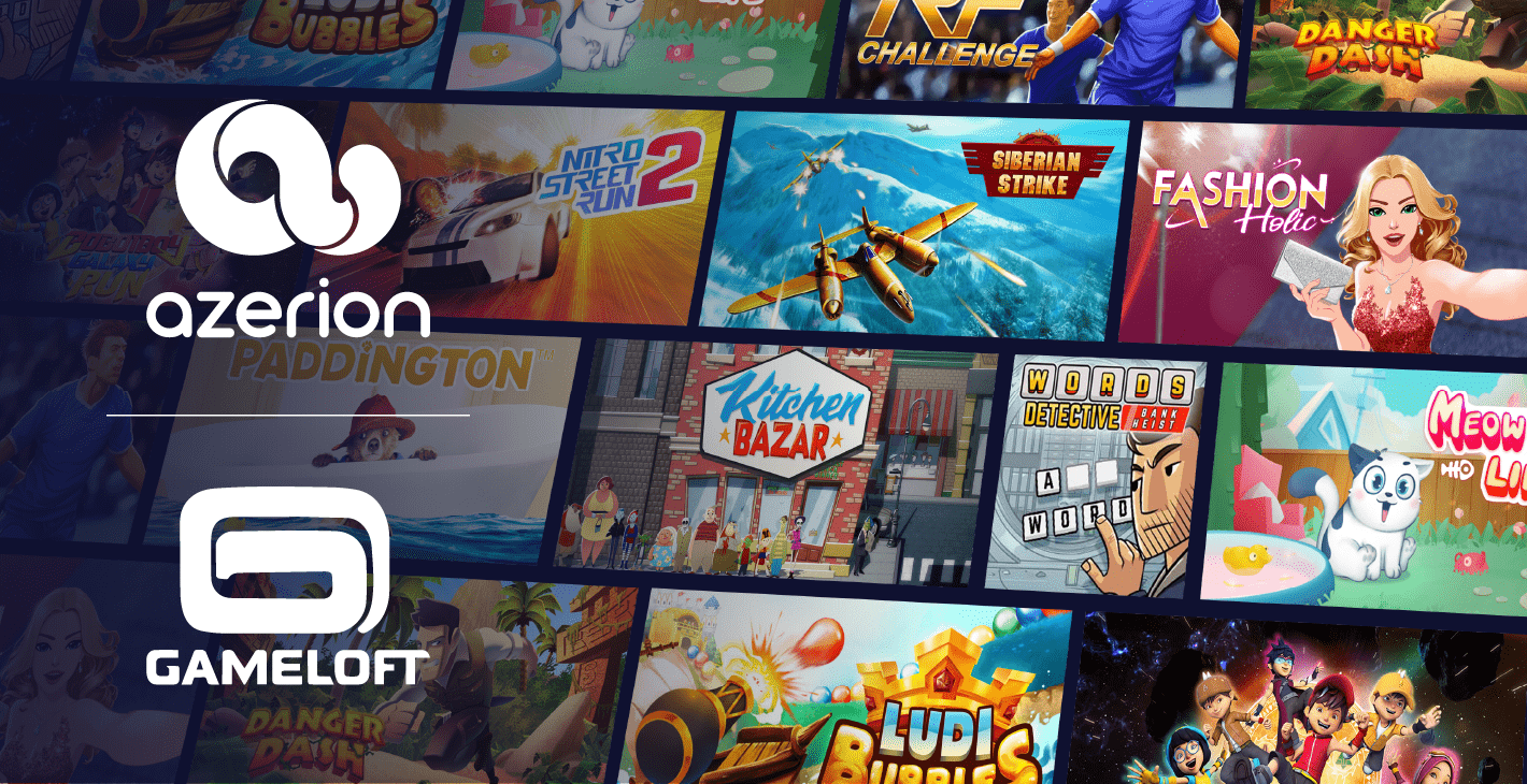 Azerion announces a partnership with Gameloft, adding a large selection of  games to its platform - azerion