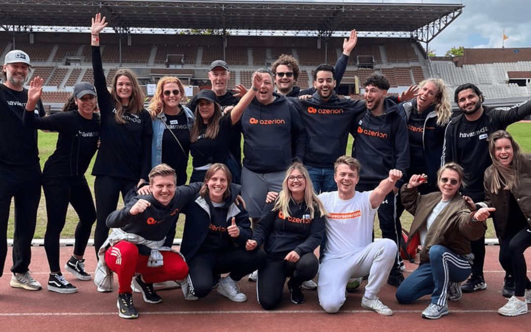 Azerion & Havas volunteer at De Spelen in Amsterdam