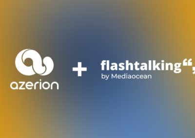 Azerion and Flashtalking by Mediaocean collaborate to bring dynamic creative to high-impact, video and gaming formats