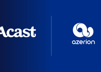 Acast broadens its presence in Europe through a strategic partnership with Azerion