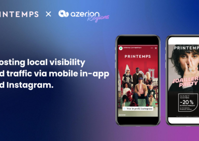Boosting local visibility and traffic via mobile In-app and Instagram