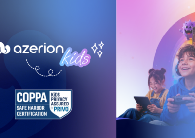 Azerion Achieves PRIVO COPPA Certification for its Kids Marketplace